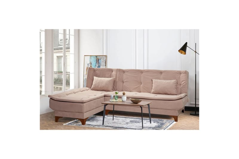 Riversdale Bäddsoffa m. Divan 4-sits - Grå - Möbler - Vardagsrum - Bäddsoffor