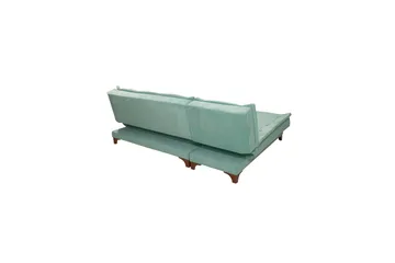 Riversdale Bäddsoffa m. Divan 4-sits - Havsgrön - Möbler - Vardagsrum - Bäddsoffor