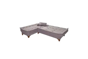 Riversdale Bäddsoffa m. Divan 4-sits - Ljusgrå - Möbler - Vardagsrum - Bäddsoffor