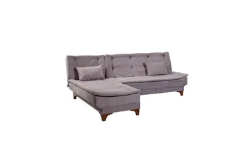 Riversdale Bäddsoffa m. Divan 4-sits - Ljusgrå - Möbler - Vardagsrum - Bäddsoffor