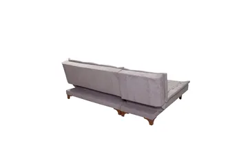 Riversdale Bäddsoffa m. Divan 4-sits - Ljusgrå - Möbler - Vardagsrum - Bäddsoffor