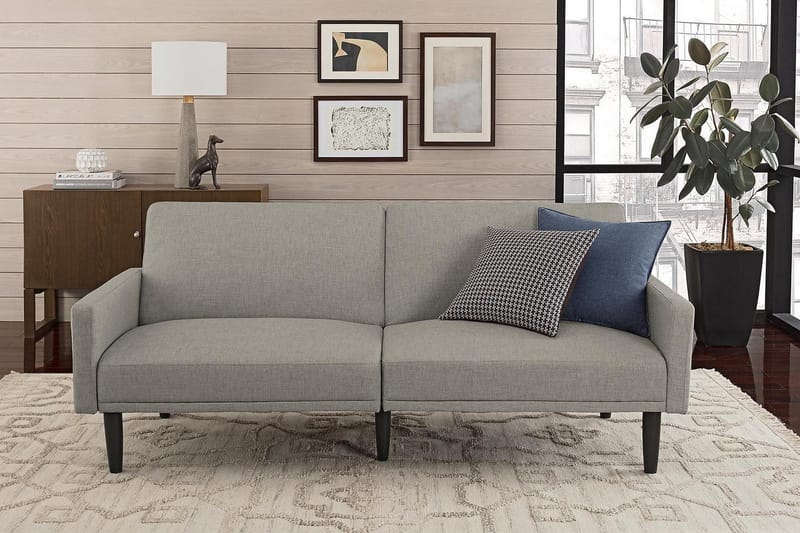 Room Essential 2-sits Bäddsoffa Ljuslinnegrå - Dorel Home - Möbler - Vardagsrum - Bäddsoffor