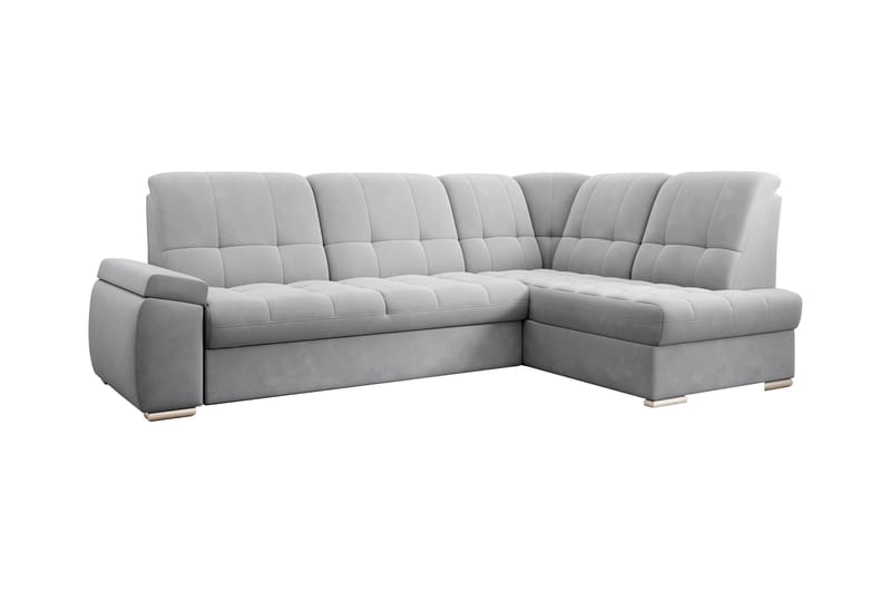Sajana Bäddsoffa m. Schäslong 3-sits - Grå - Möbler - Vardagsrum - Bäddsoffor
