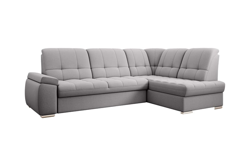 Sajana Bäddsoffa m. Schäslong 3-sits - Grå - Möbler - Vardagsrum - Bäddsoffor