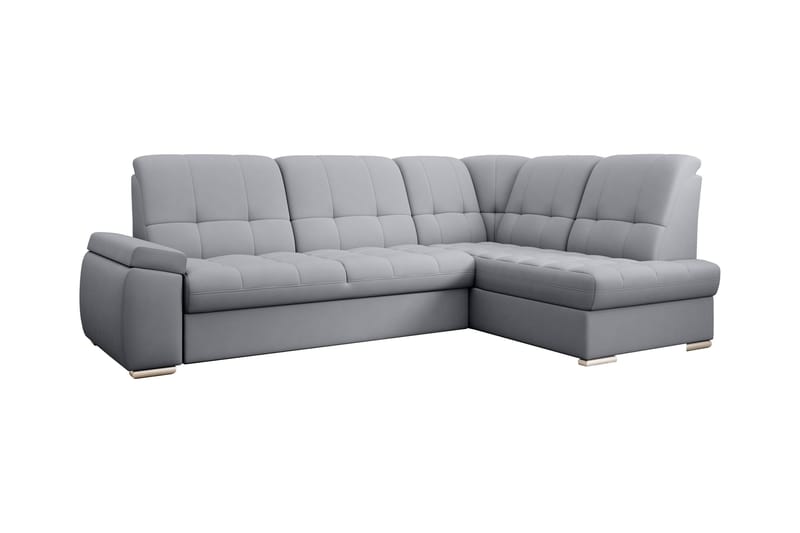 Sajana Bäddsoffa m. Schäslong 3-sits - Grå - Möbler - Vardagsrum - Bäddsoffor