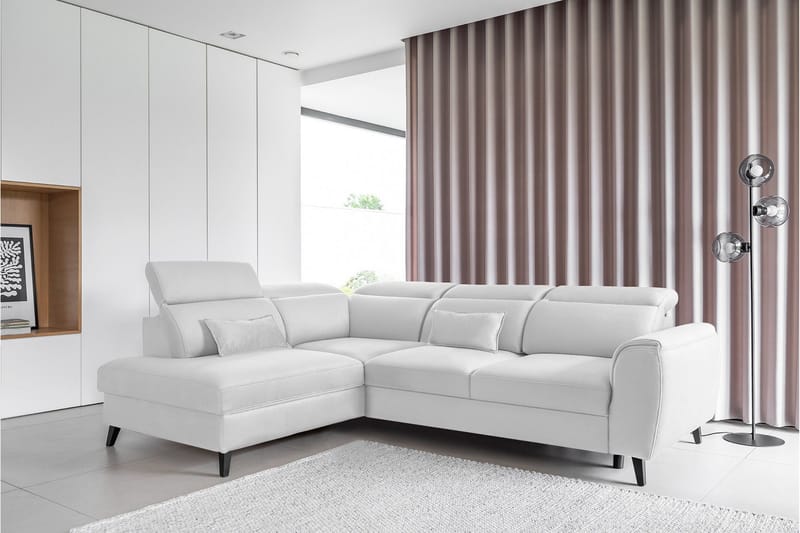 Sajda Bäddsoffa m. Schäslong 3-sits - Grå - Möbler - Vardagsrum - Bäddsoffor