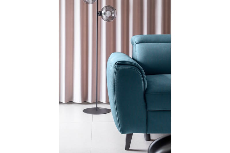 Sajda Bäddsoffa m. Schäslong 3-sits - Mörkblå - Möbler - Vardagsrum - Bäddsoffor