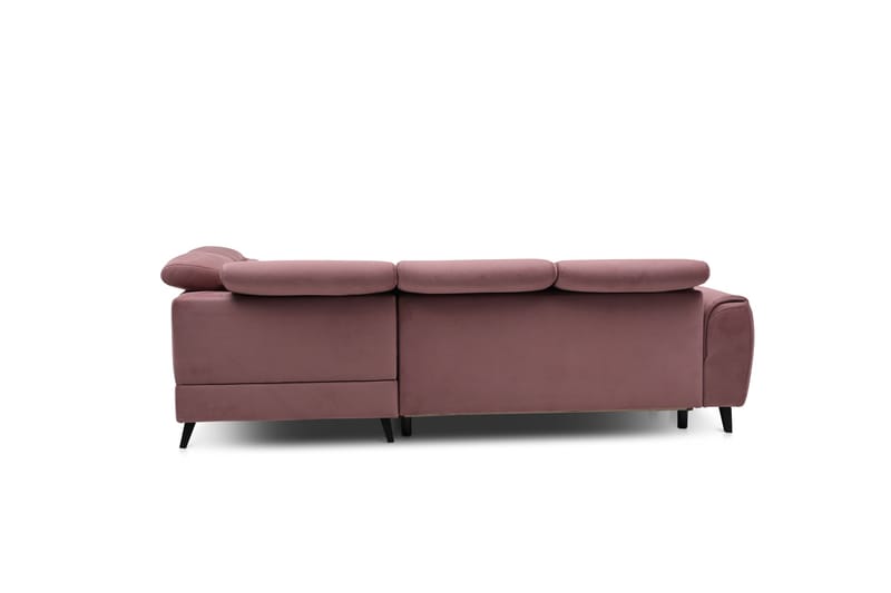 Sajda Bäddsoffa m. Schäslong 3-sits - Rosa - Möbler - Vardagsrum - Bäddsoffor