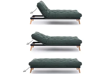 Saki Bäddsoffa - Green - Möbler - Vardagsrum - Bäddsoffor