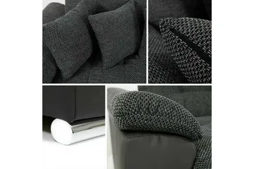 Sakri 5-sits Höger Hörnbäddsoffa 125x290 cm med Förvaring i Manchestertyg - Gul - Möbler - Vardagsrum - Bäddsoffor - U bäddsoffa