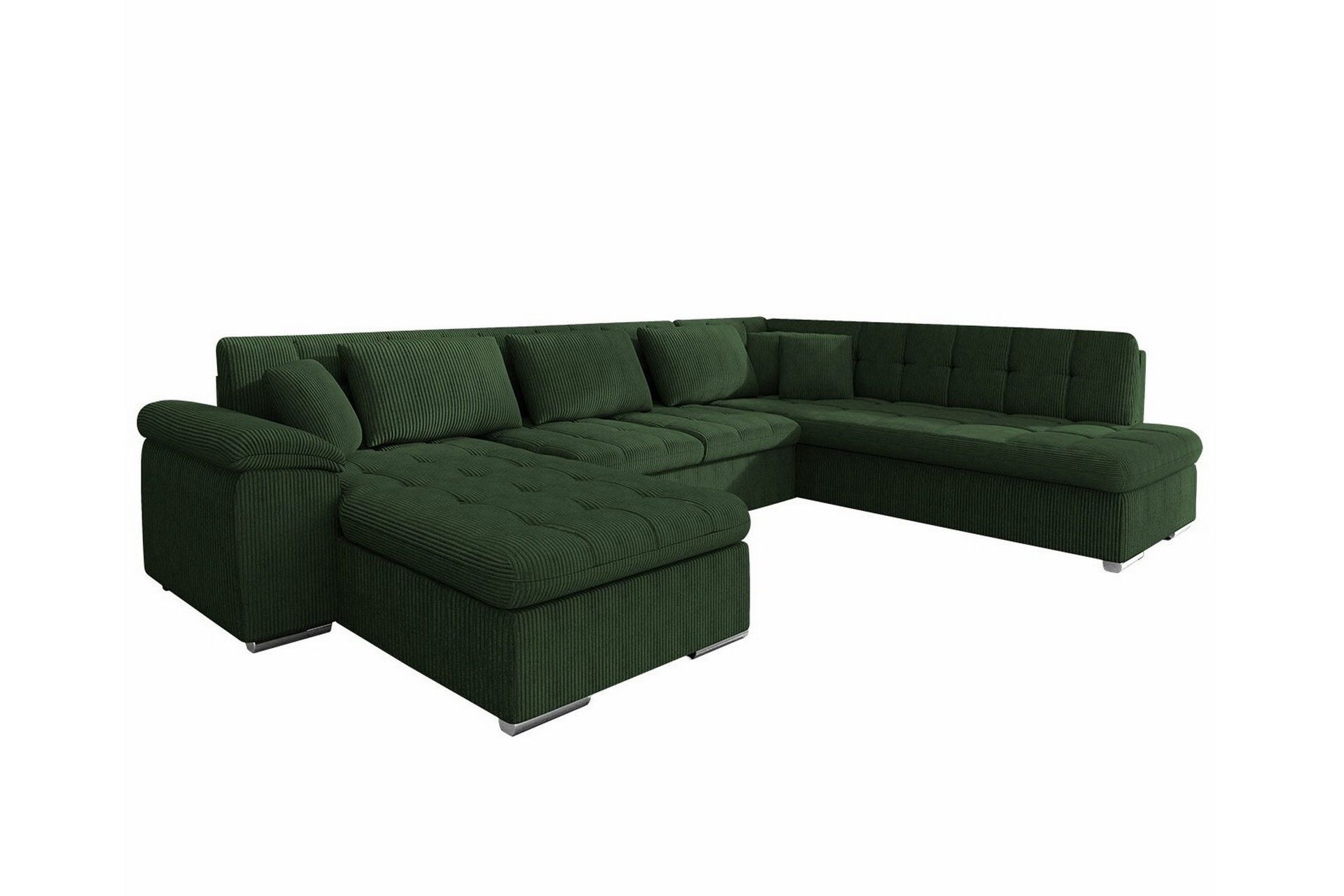 Sakri 5-sits H&ouml;rnb&auml;ddsoffa Dark green -