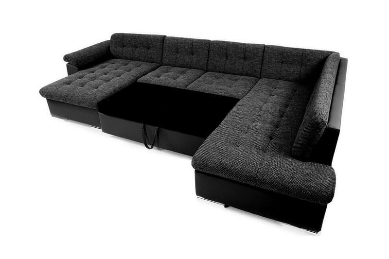 Sakri 5 -sits Hörnbäddsoffa Ljusgrå - Möbler - Vardagsrum - Bäddsoffor - Hörnbäddsoffa