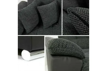 Sakri 5-sits Hörnbäddsoffa Ljusgrå - Möbler - Vardagsrum - Bäddsoffor - U bäddsoffa