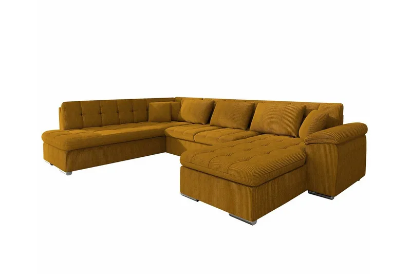Sakri 5-sits Hörnbäddsoffa NO_BRAND Yellow