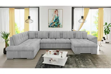 Sakri 5-sits Hörnbäddsoffa - Möbler - Vardagsrum - Bäddsoffor - U bäddsoffa