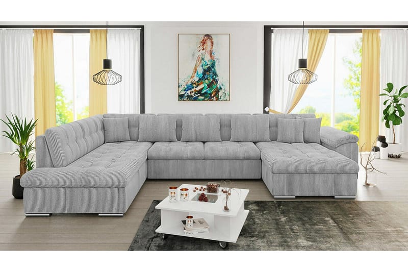 Sakri 5-sits Hörnbäddsoffa - Möbler - Vardagsrum - Bäddsoffor - U bäddsoffa