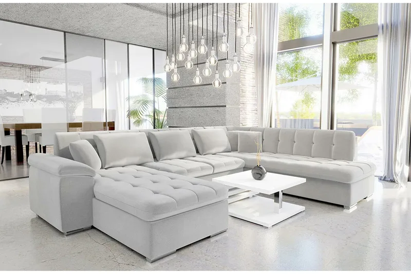 Sakri 5-sits Hörnbäddsoffa - Möbler - Vardagsrum - Bäddsoffor - U bäddsoffa