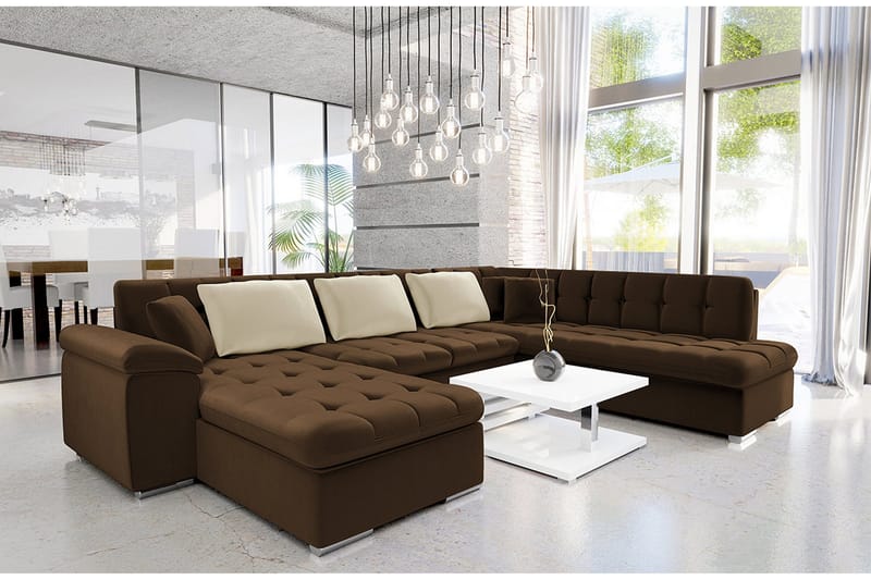 Sakri 5-sits Hörnbäddsoffa - Möbler - Vardagsrum - Bäddsoffor - U bäddsoffa