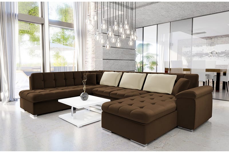 Sakri 5-sits Hörnbäddsoffa - Möbler - Vardagsrum - Bäddsoffor - U bäddsoffa