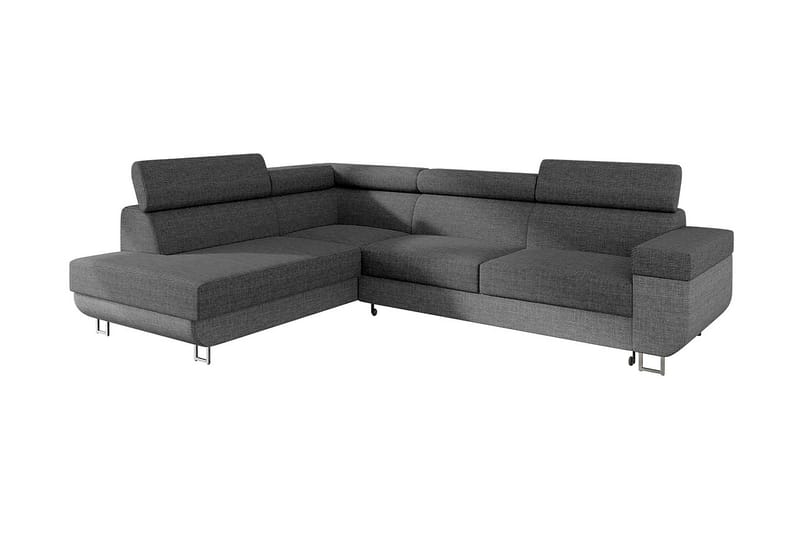 SALCES 3-sits Bäddsoffa - Grå - Möbler - Vardagsrum - Bäddsoffor
