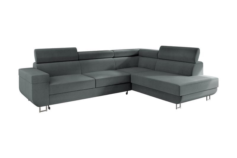 SALCES 3-sits Bäddsoffa Universal - Grå - Möbler - Vardagsrum - Bäddsoffor