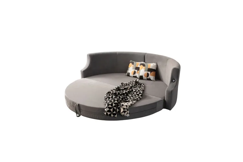 Salrican Bäddsoffa 3-sits - Grå - Möbler - Vardagsrum - Bäddsoffor