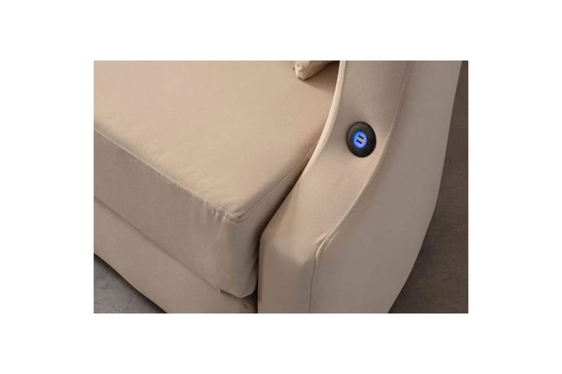 Salrican Bäddsoffa 3-sits - Krämvit - Möbler - Vardagsrum - Bäddsoffor