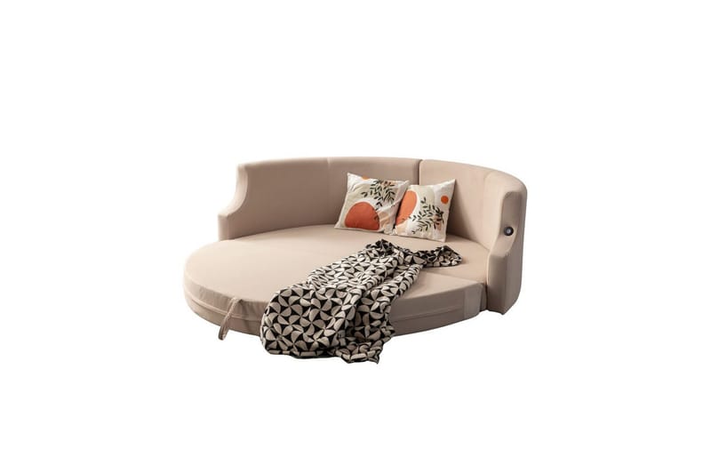 Salrican Bäddsoffa 3-sits - Krämvit - Möbler - Vardagsrum - Bäddsoffor