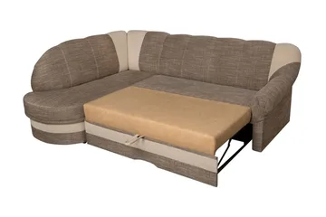Sandra Hörnbäddsoffa - Brun - Möbler - Vardagsrum - Bäddsoffor