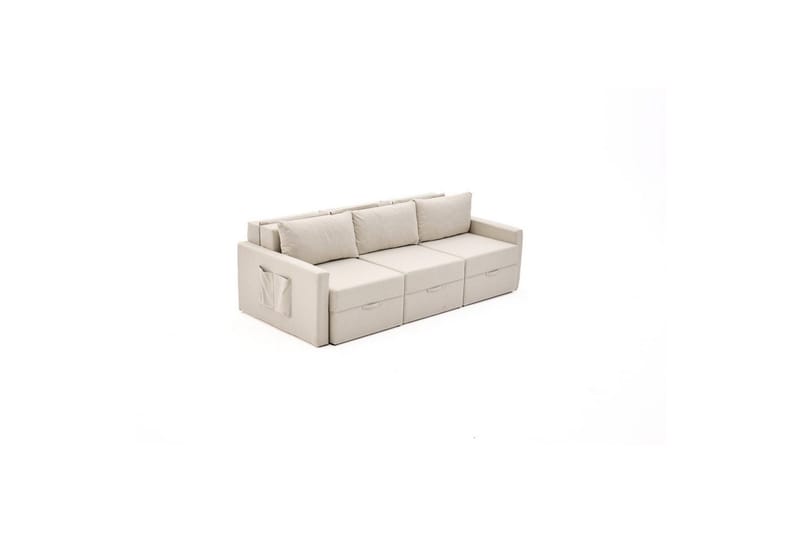 Savra Bäddsoffa 3-sits, Cream