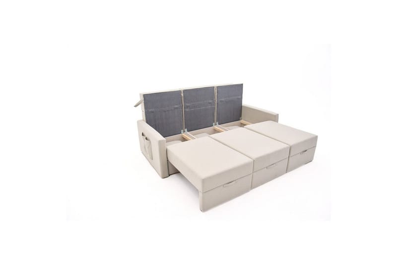 Savra Bäddsoffa 3-sits - Cream - Möbler - Vardagsrum - Bäddsoffor
