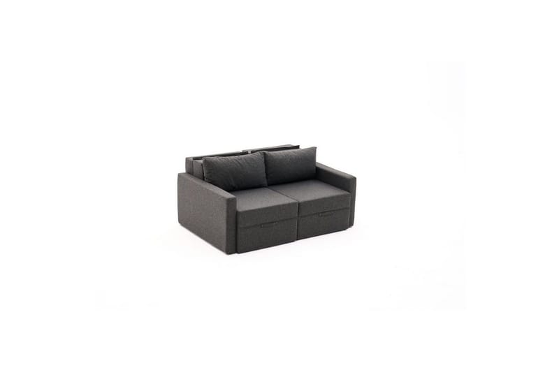 Savra Bäddsoffa med Divan 2-sits, Antracit