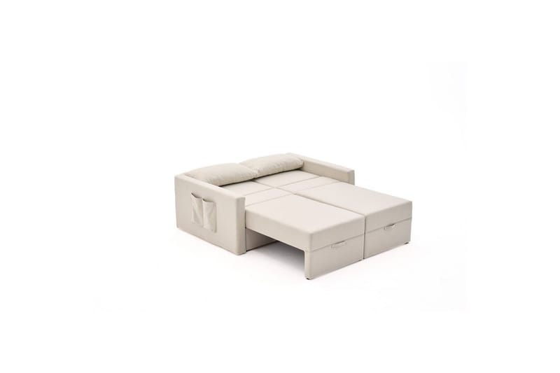 Savra Bäddsoffa med Divan 2-sits - Cream - Möbler - Vardagsrum - Bäddsoffor