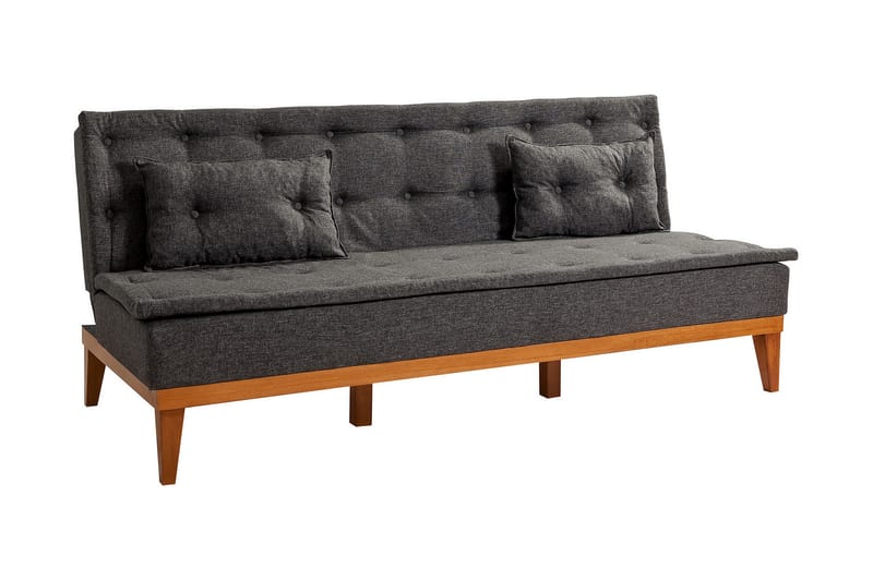 SCOZZARI 3-sits Bäddsoffa Grå - Möbler - Vardagsrum - Bäddsoffor