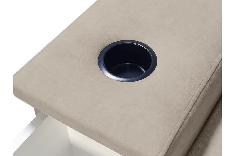 Seginus Bäddsoffa m. Divan Förvaring 3-sits 226x127 - Blå - Möbler - Vardagsrum - Bäddsoffor