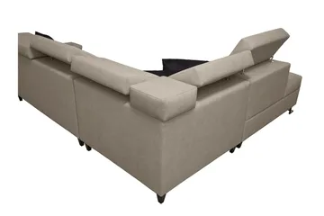Seginus Bäddsoffa m. Schäslong 3-sits 210x127 - Blå - Möbler - Vardagsrum - Bäddsoffor