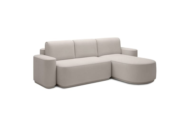 Sektionssoffa Eltap Aurumm 285x92x180 cm - Amore 01, Vit, Höger - Möbler - Vardagsrum - Bäddsoffor