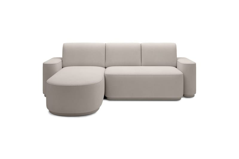 Sektionssoffa Eltap Aurumm 285x92x180 cm, Amore 01, Vit, Vänster