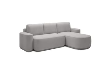 Sektionssoffa Eltap Aurumm 285x92x180 cm - Amore 03, Ljusgrå, Höger - Möbler - Vardagsrum - Bäddsoffor