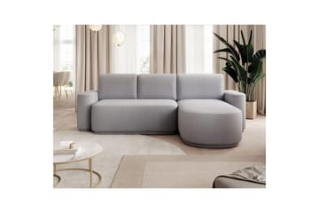 Sektionssoffa Eltap Aurumm 285x92x180 cm - Amore 03, Ljusgrå, Höger - Möbler - Vardagsrum - Bäddsoffor
