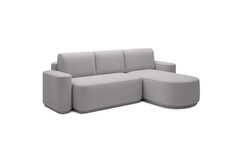 Sektionssoffa Eltap Aurumm 285x92x180 cm - Amore 03, Ljusgrå, Höger - Möbler - Vardagsrum - Bäddsoffor
