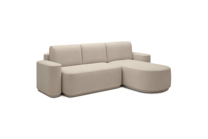 Sektionssoffa Eltap Aurumm 285x92x180 cm - Amore 18, Beige, Höger - Möbler - Vardagsrum - Bäddsoffor