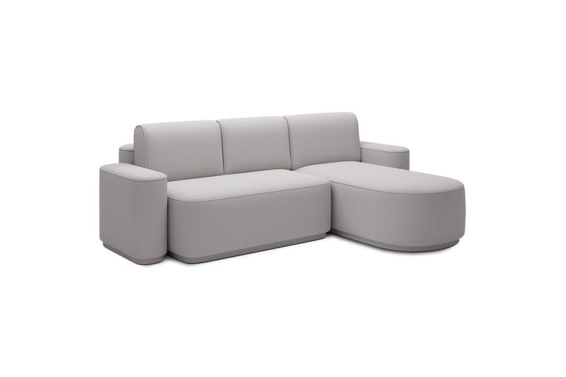 Sektionssoffa Eltap Aurumm 285x92x180 cm - Enjoy 04, Grå, Höger - Möbler - Vardagsrum - Bäddsoffor