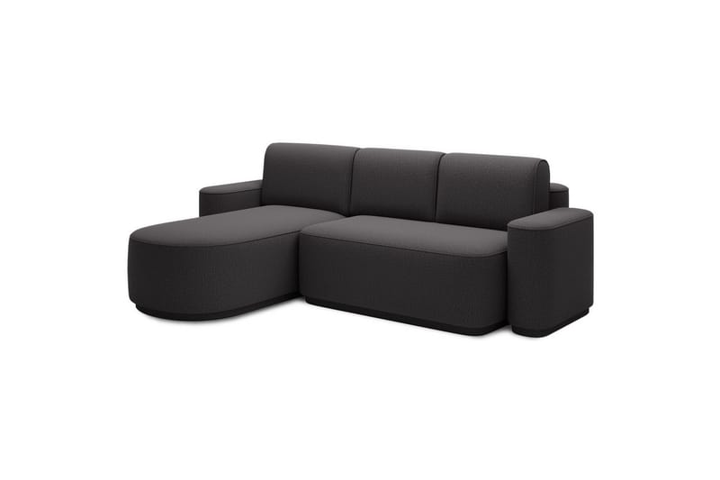 Sektionssoffa Eltap Aurumm 285x92x180 cm - Enjoy 05, Mörkgrå, Vänster - Möbler - Vardagsrum - Bäddsoffor