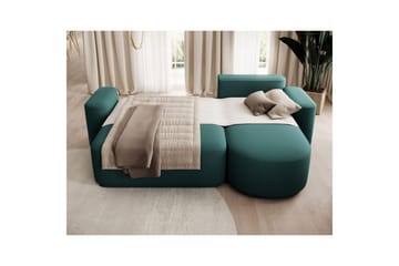 Sektionssoffa Eltap Aurumm 285x92x180 cm - Enjoy 35, Grön, Höger - Möbler - Vardagsrum - Bäddsoffor