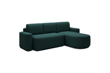 Sektionssoffa Eltap Aurumm 285x92x180 cm - Enjoy 35, Grön, Höger - Möbler - Vardagsrum - Bäddsoffor