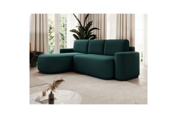 Sektionssoffa Eltap Aurumm 285x92x180 cm - Enjoy 35, Grön, Vänster - Möbler - Vardagsrum - Bäddsoffor