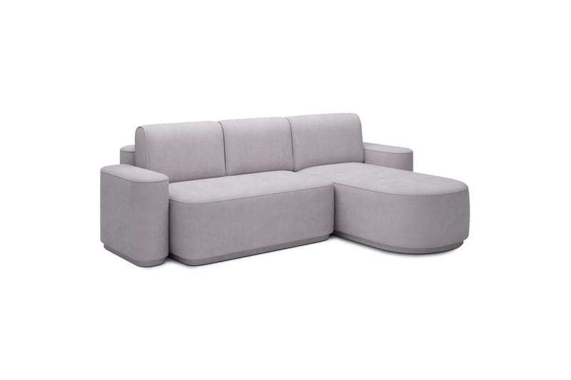Sektionssoffa Eltap Aurumm 285x92x180 cm - Touch 03, Ljusgrå, Höger - Möbler - Vardagsrum - Bäddsoffor