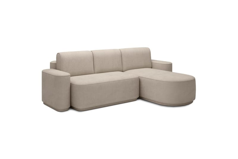 Sektionssoffa Eltap Aurumm 285x92x180 cm - Touch 18, Beige, Höger - Möbler - Vardagsrum - Bäddsoffor