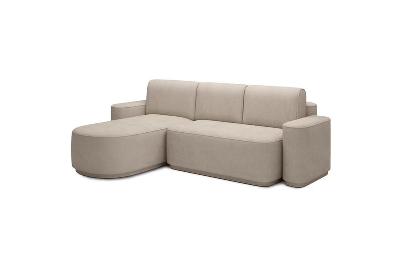 Sektionssoffa Eltap Aurumm 285x92x180 cm - Touch 18, Beige, Vänster - Möbler - Vardagsrum - Bäddsoffor